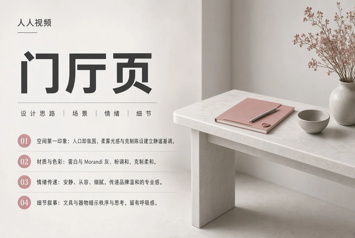 门厅页导览